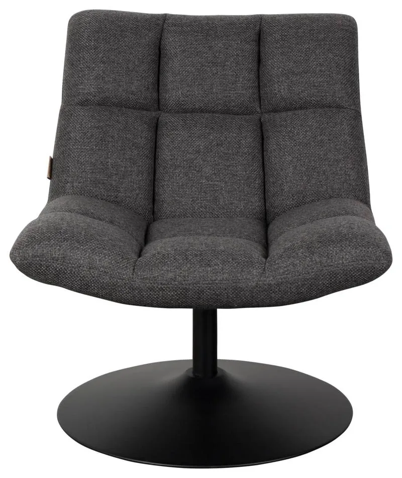 Lounge Sessel BAR Stoff Dunkelgrau von DutchBone