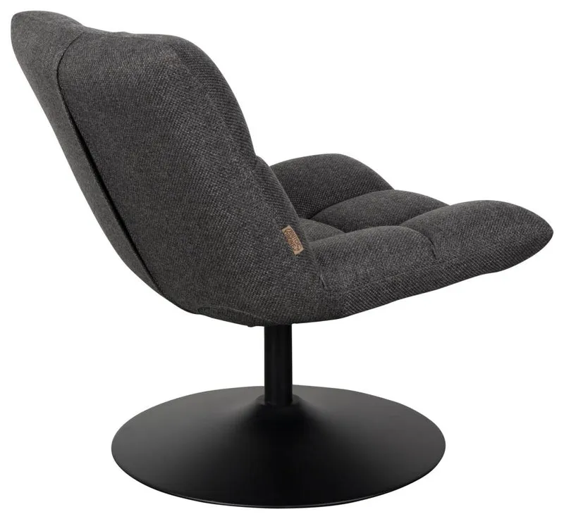 Lounge Sessel BAR Stoff Dunkelgrau von DutchBone