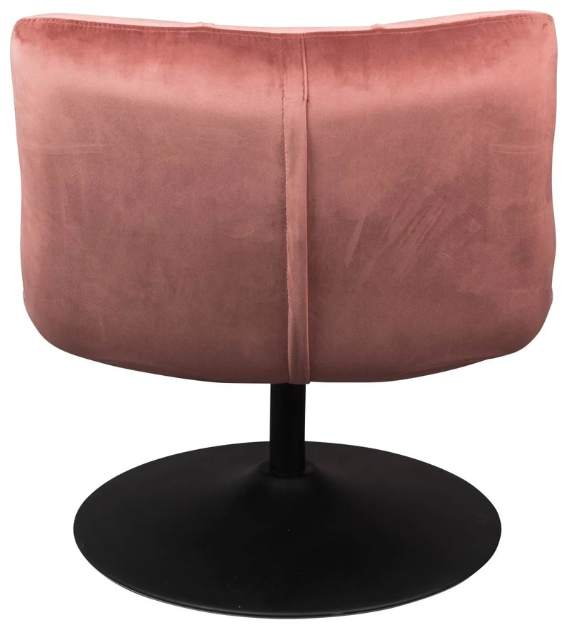 Lounge Sessel BAR VELVET OLD PINK von DutchBone