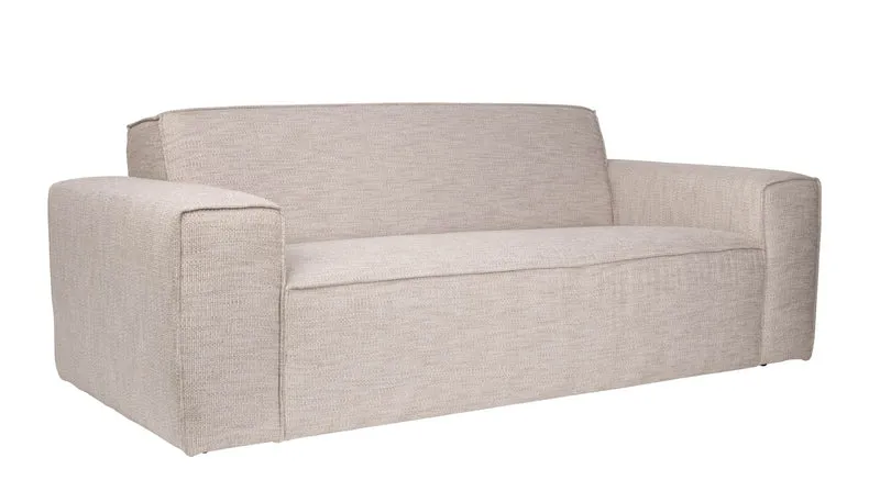 Sofa Couch BOR LATTE 2,5 Sitzer von ZUIVER