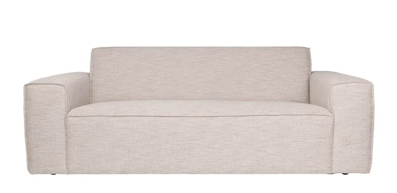 Sofa Couch BOR LATTE 2,5 Sitzer von ZUIVER