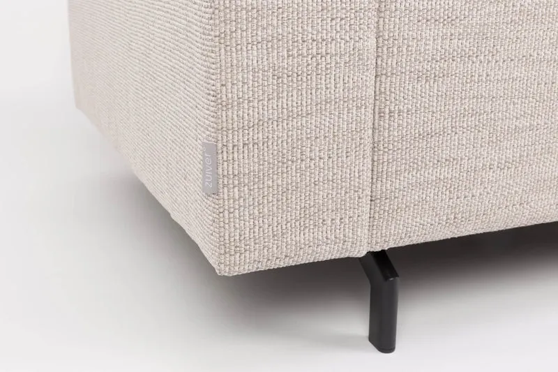Sofa Couch JEAN LATTE 2,5 Sitzer von Zuiver