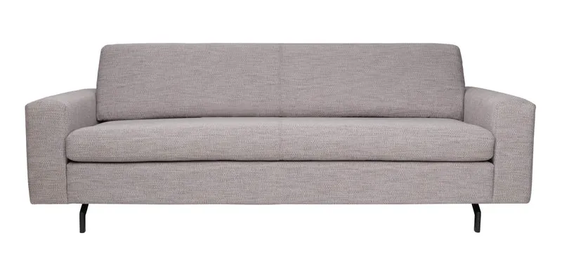 Sofa Couch JEAN GREY 2,5 Sitzer von Zuiver