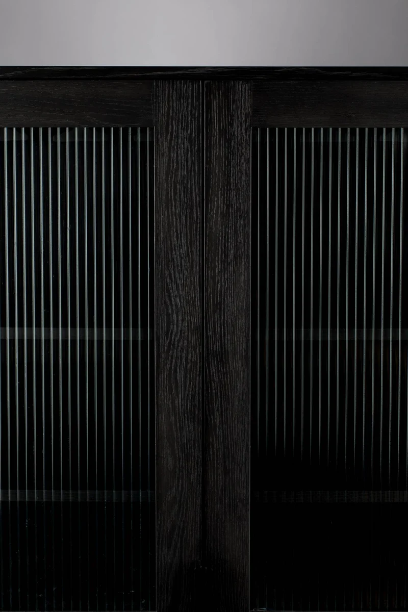 Buffetschrank Weinschrank TRAVIS BLACK OAK von ZUIVER