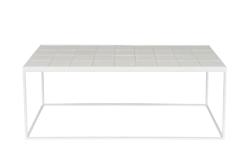 Couchtisch GLAZED WHITE Wohnzimmertisch von ZUIVER