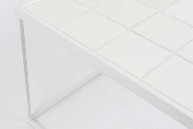 Couchtisch GLAZED WHITE Wohnzimmertisch von ZUIVER