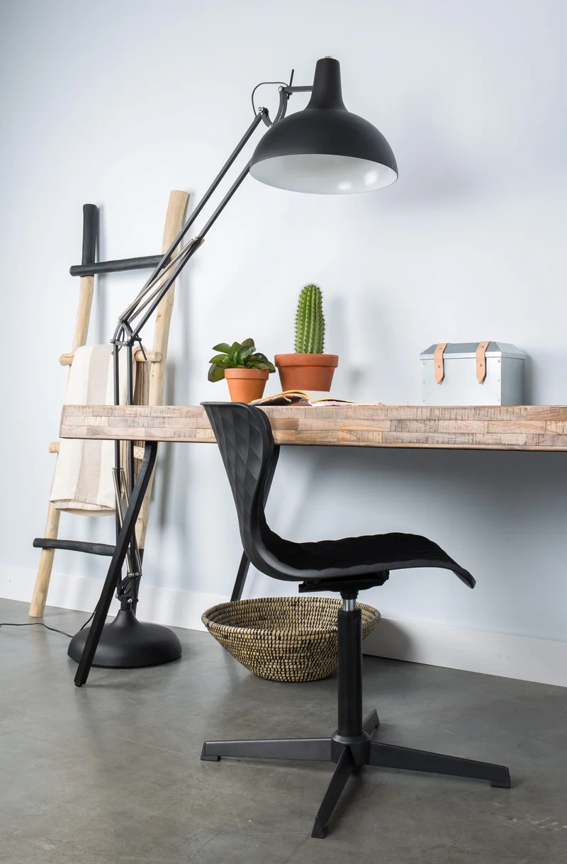 Design Esstisch SURI 200 x 90 cm Platte recycled Teak