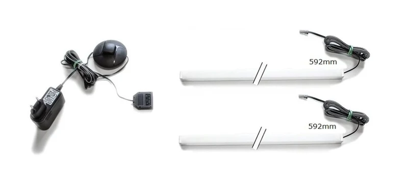 LED Beleuchtungsleiste Farbton weiß 595 mm 2er-Set