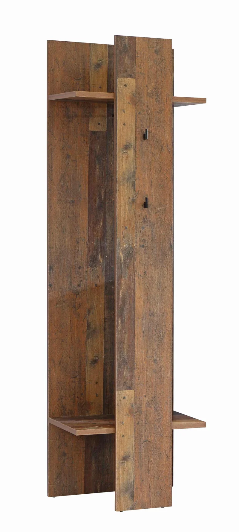 Garderobe CLIF Garderobenset 4-tlg. Optik: Old Wood Vintage von Forte