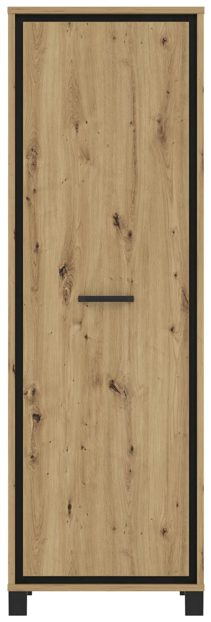 Garderobenschrank TRONDHEIM Artisan Eiche / Schwarzeiche von Forte
