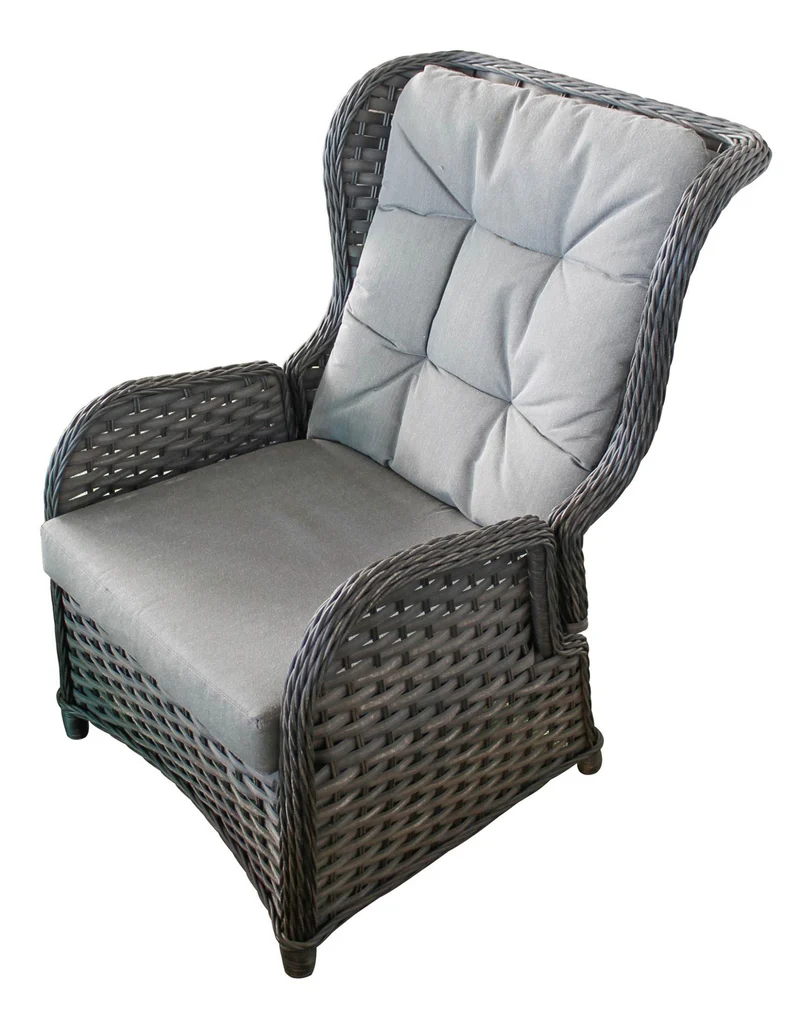 Gartensessel Relaxsessel COMFORT Polygeflecht ohne Hocker