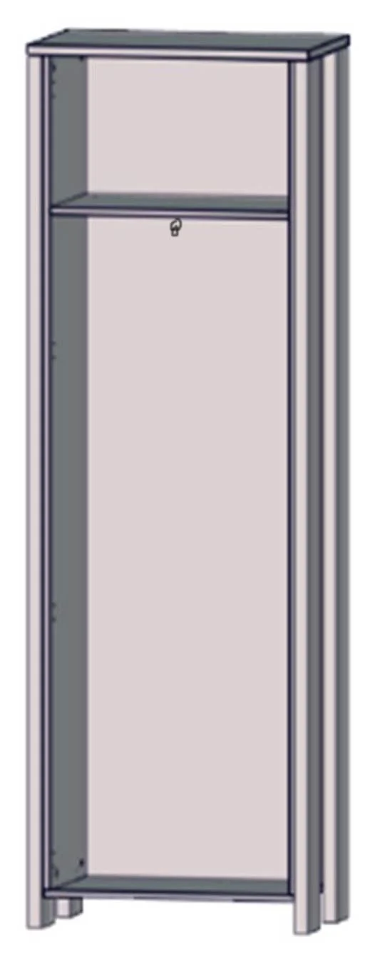 Dielenschrank CLIF 1-trg. Optik: Old Wood Vintage von Forte