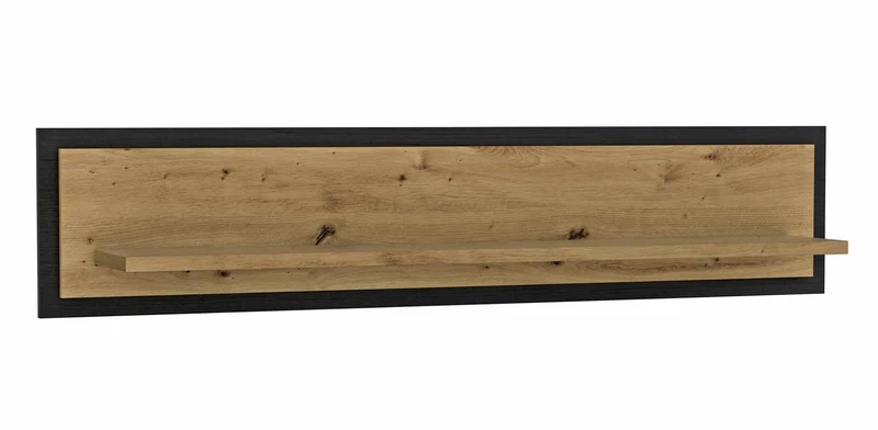 Wandboard TRONDHEIM Artisan Eiche / Schwarzeiche Optik