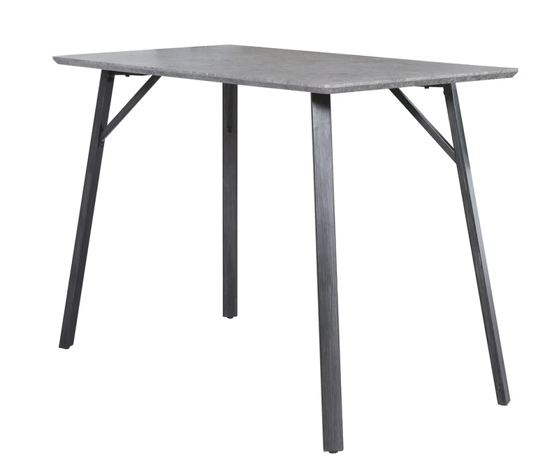 Bartisch JAN 140 x 70 cm Tischplatte in Beton Optik