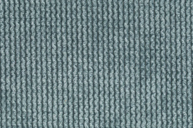 ZUIVER Armlehnstuhl BENSON GREY BLUE mit trendigen Cordstoff