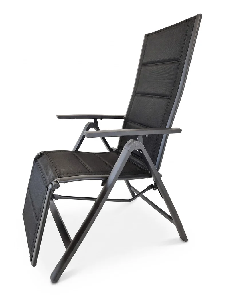 Relaxsessel Gartensessel Comfort Gestell Aluminium anthrazit
