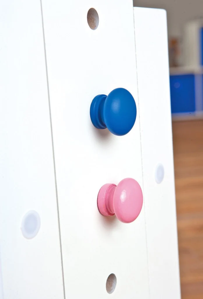 Kinderschreibtisch BARU mit Stuhl High S`Cool und Rollcontainer SIMON