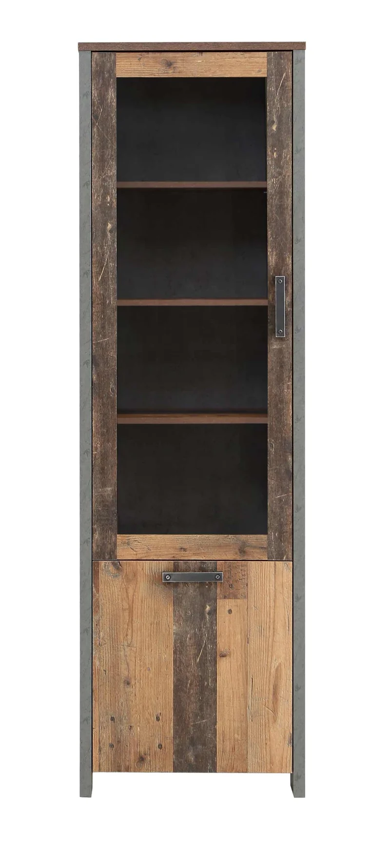 Wohnzimmerschrank CLIF Wohnwand 4-tlg. Old Wood Vintage von Forte