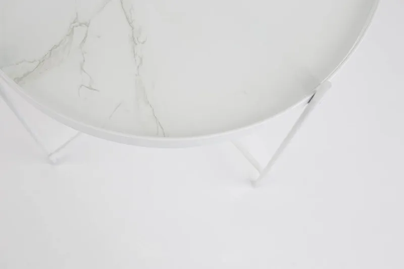 Beistelltisch CUPID MARBLE WHITE von Zuiver