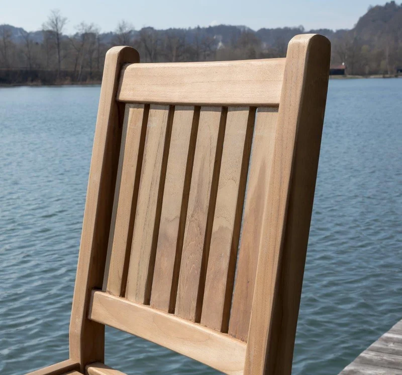 Barhocker in Teak für den Garten oder Terasse