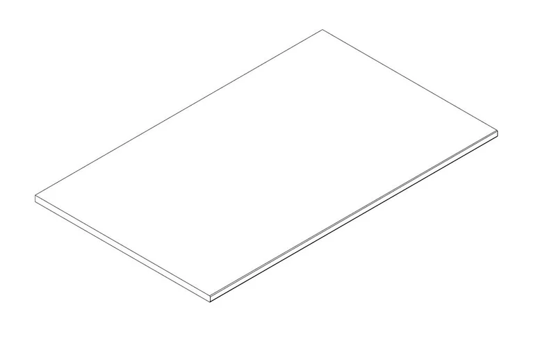 Einlegeboden 97 cm Kernbuche für Schrank HALVAR + YLVA mit 3 und 4 Türen