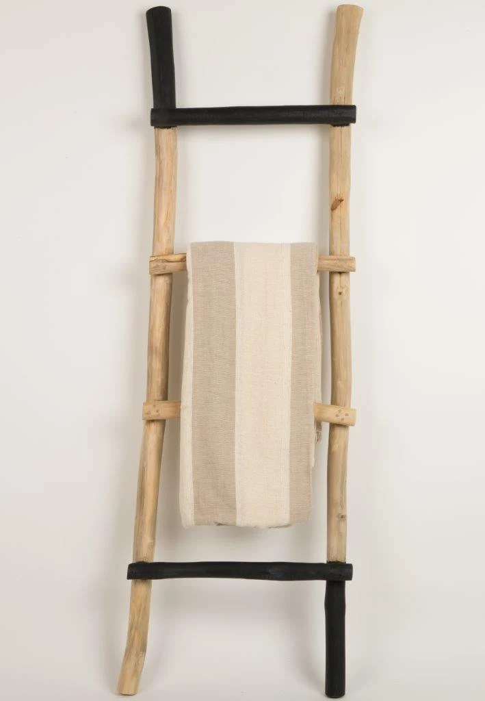Multitalent Ladder Rack HARRY Leiter aus Teak