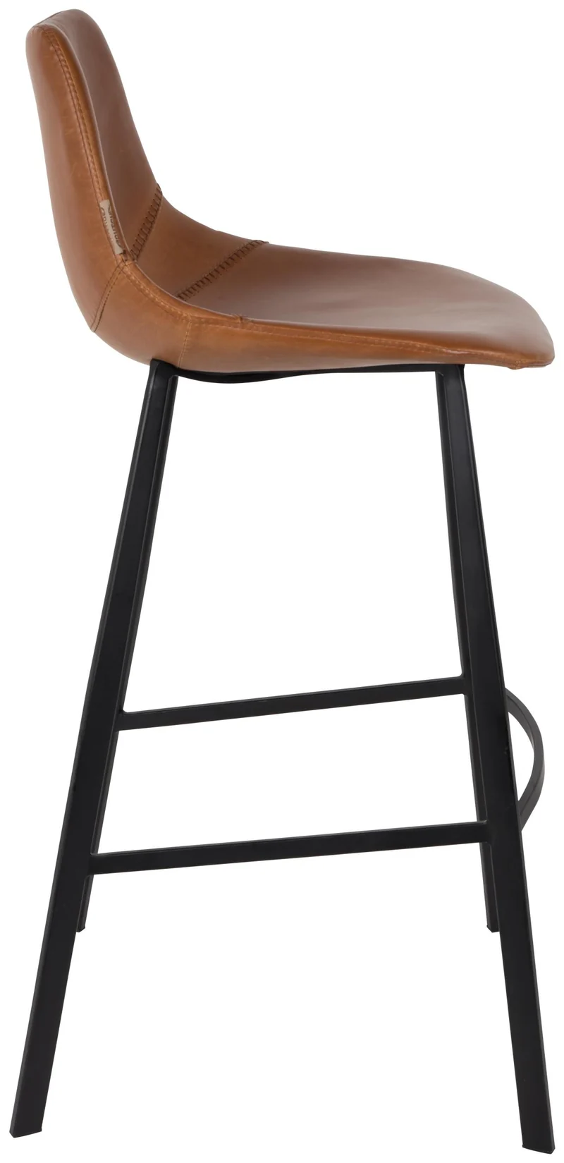 Barhocker FRANKY Kunstleder Vintage braun von DutchBone
