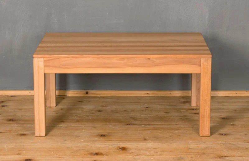Couchtisch 100 x 70 cm Kernbuche Massivholz geölt, Genf