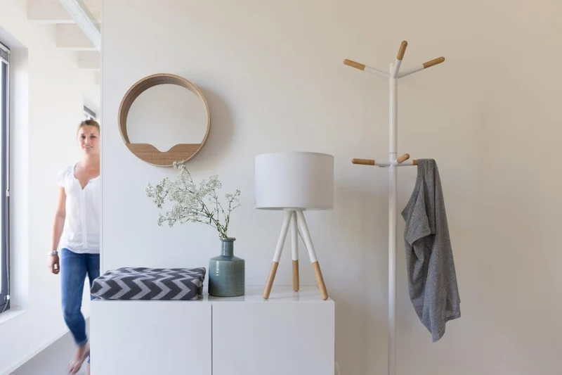 Zuiver Garderobe Wooden Tip | Metall & Holz mit 8 Haken