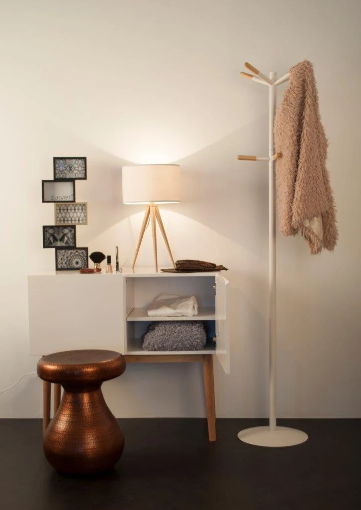 Zuiver Garderobe Wooden Tip | Metall & Holz mit 8 Haken