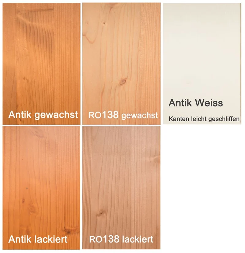 Couchtisch Victoria 110 x 70 Fichte massiv gewachst oder lackiert