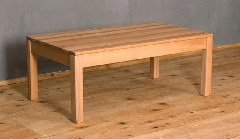 Couchtisch Wohnzimmertisch 120 x 70 cm Kernbuche geölt, Genf
