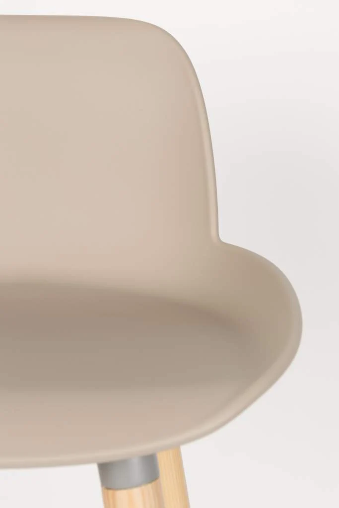 Barhocker ALBERT KUIP in Taupe von ZUIVER
