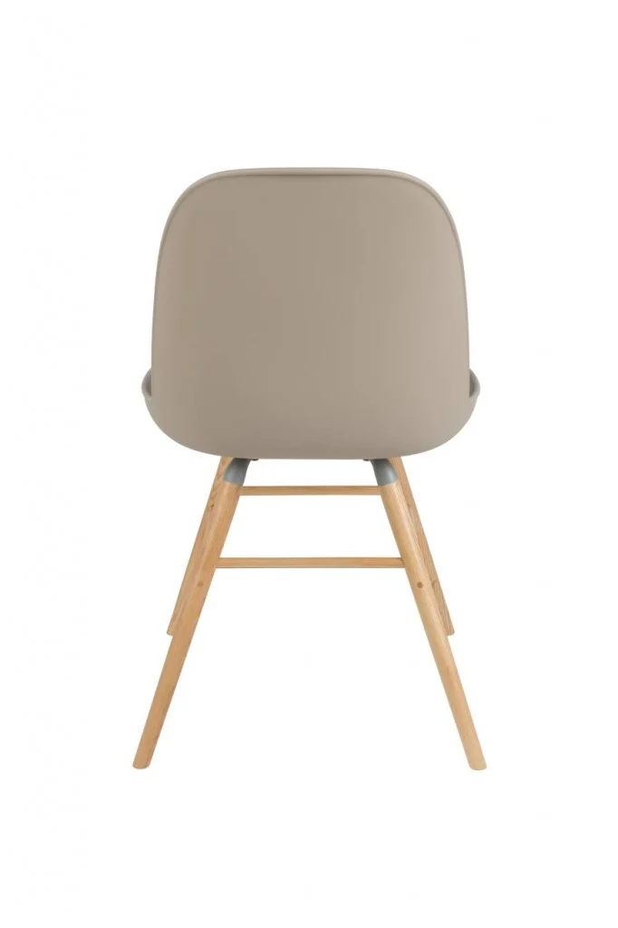 Esszimmerstuhl ALBERT KUIP in Taupe - Designerstuhl von ZUIVER