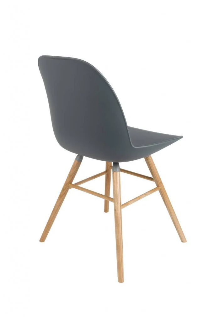 Esszimmerstuhl ALBERT KUIP in Dunkelgrau - Designerstuhl von ZUIVER