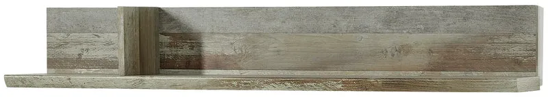 Wohnwand Wohnzimmerschrank BONANZA DD81 - Driftwood Nachbildung