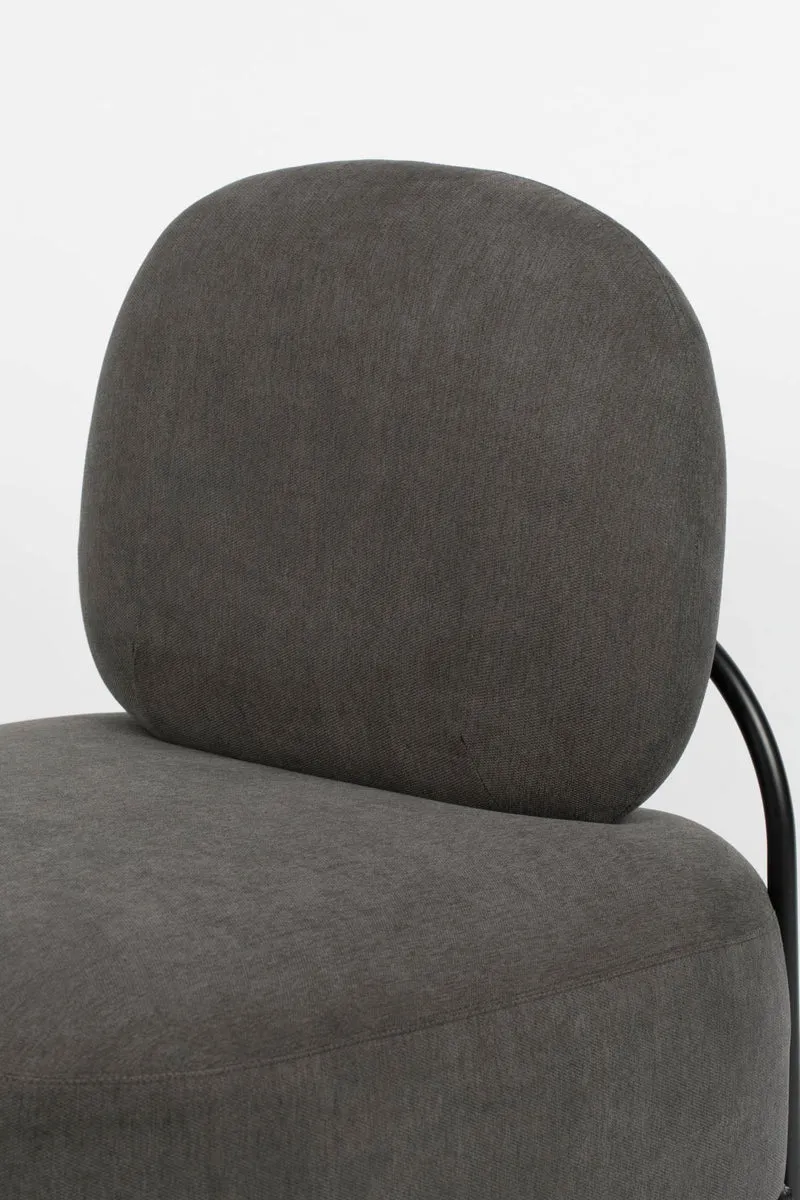 Lounge Sessel POLLY GREY