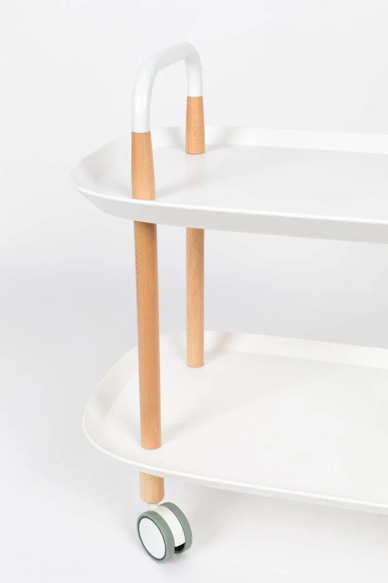 Beistelltisch TROLLEY CRUISER WHITE