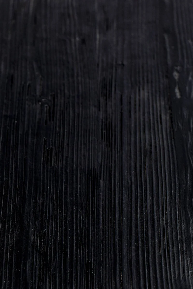 Bartisch BRAZA SQUARE BLACK von DUTCHBONE Platte recycelte Eiche