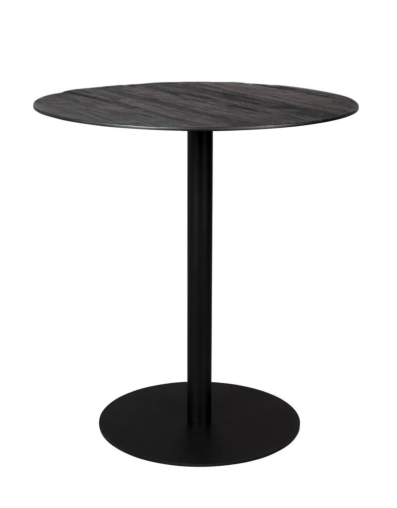 Bartisch BRAZA BLACK von DUTCHBONE Platte aus recycelter Eiche