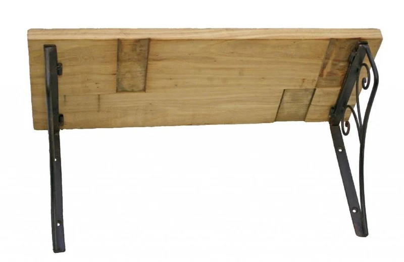 Wandkonsole Wandboard MENZINO mit Ulme Altholz