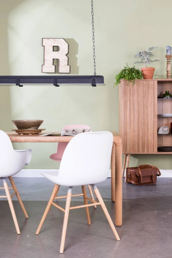 Esszimmerstuhl ALBERT KUIP in Weiß - Designerstuhl von ZUIVER