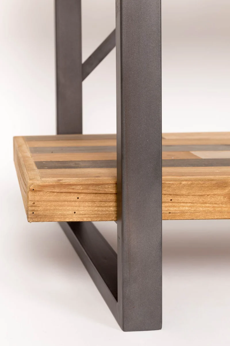 Bücherregal JOY Stahl und Holz im Industrie Stil