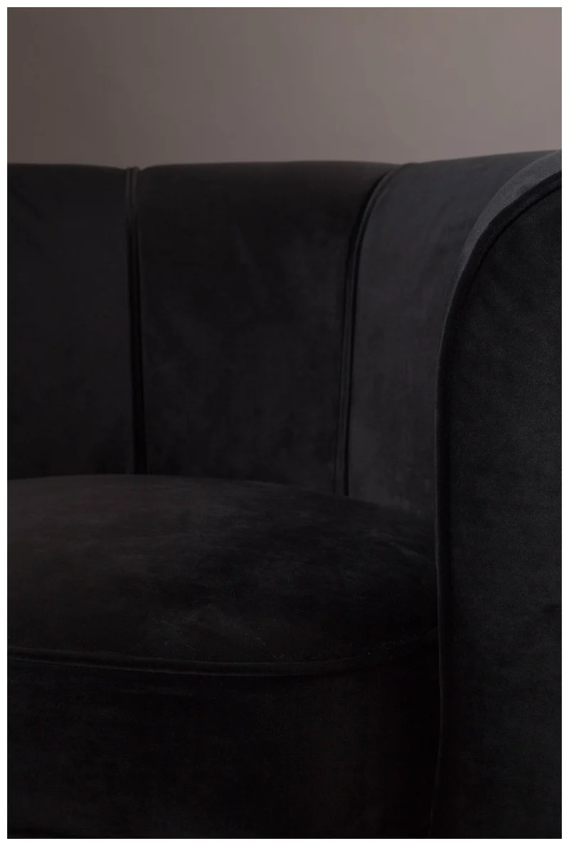Lounge Sessel FLOWER BLACK von DutchBone
