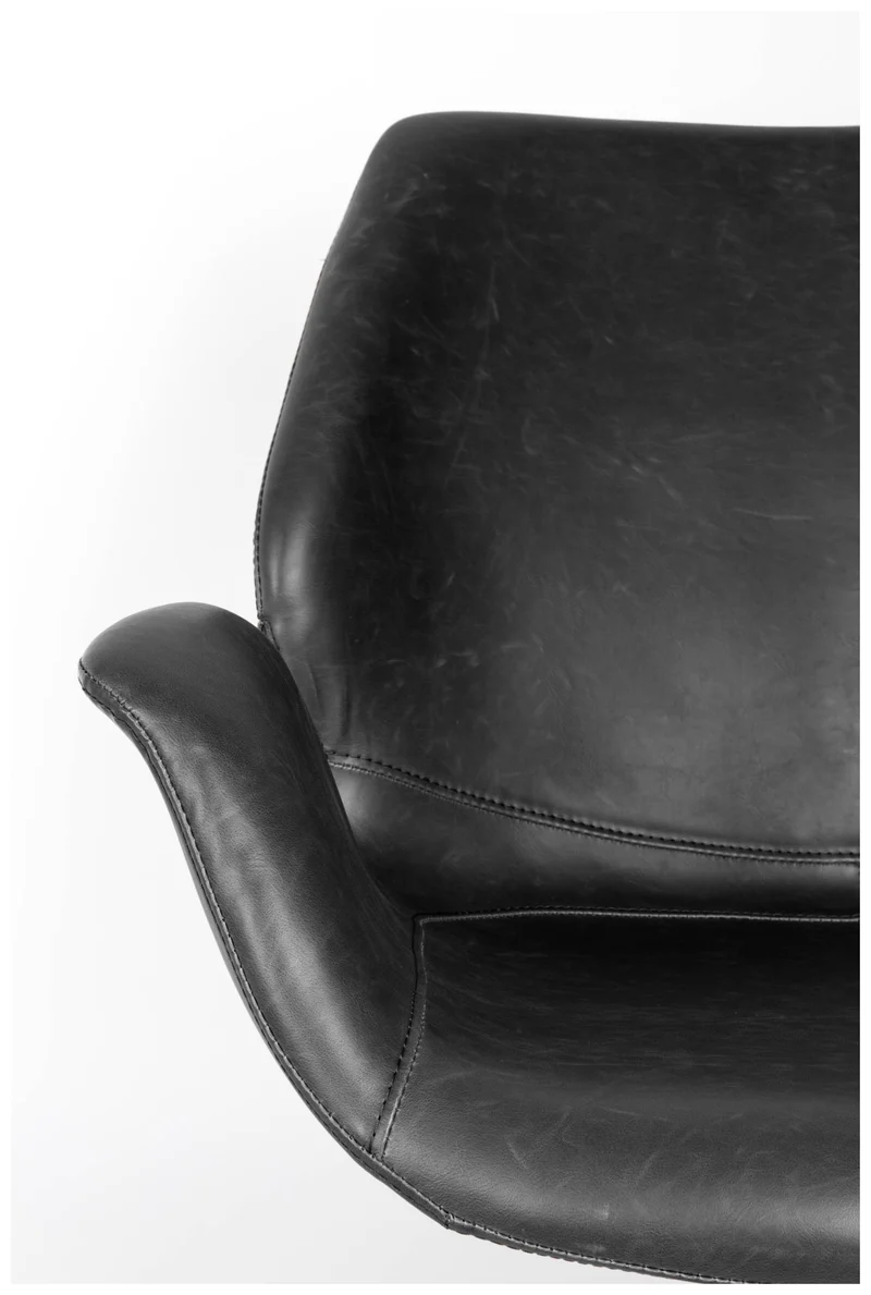 NIKKI ALL BLACK Lounge Sessel Relaxsessel von ZUIVER