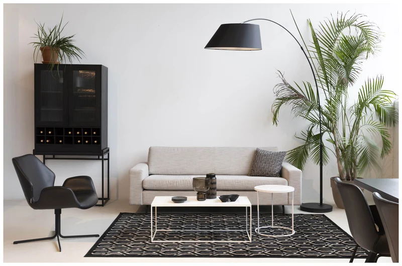 NIKKI ALL BLACK Lounge Sessel Relaxsessel von ZUIVER