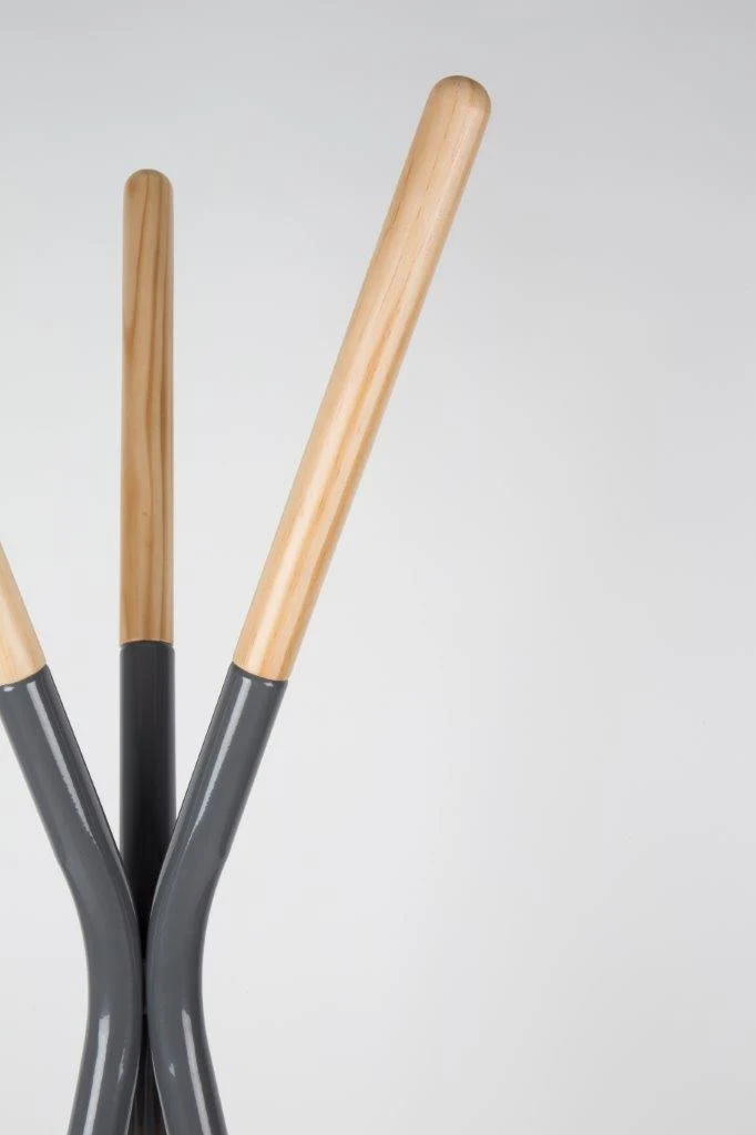Design Kleiderständer PINNACLE grau von Zuiver
