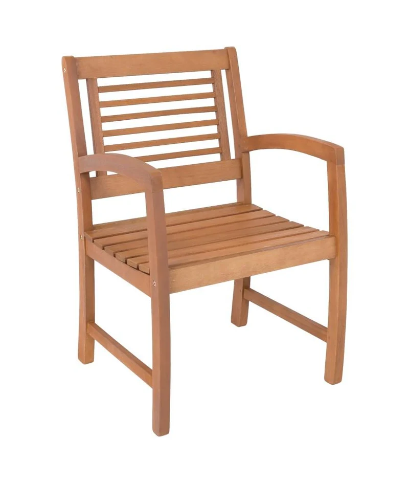 Sessel Gartensessel Madison mit Armlehne aus Eukalyptus