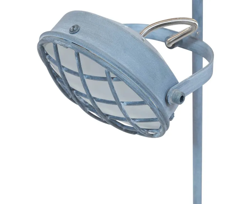 Stehleuchte GRILL LED-Leuchte mit Metallschirm in Vintage Grey