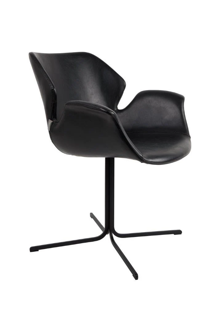 Esszimmerstuhl NIKKI ALL BLACK von ZUIVER